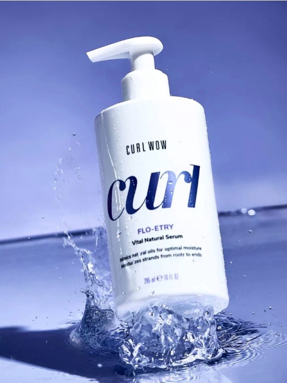 Curl Wow Curl Flo-etry Vital Natural Serum 10fl oz